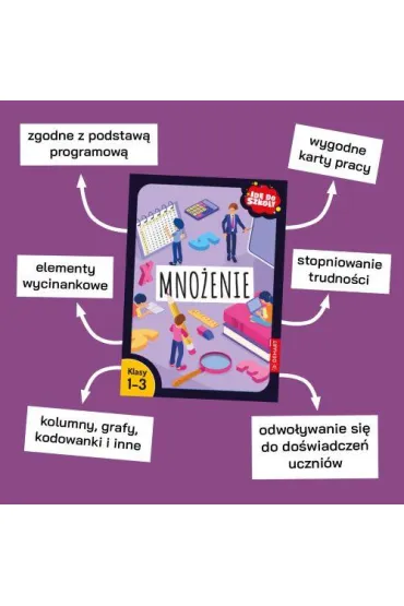 Id� do szko�y. Mno�enie. Klasy 1-3 - Monika Wilig�rska