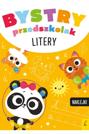 Litery. Bystry przedszkolak