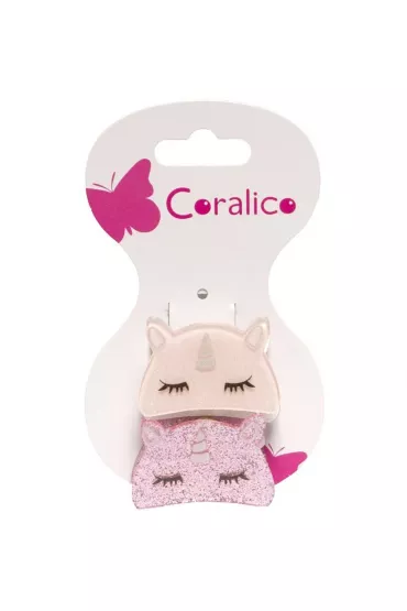 Coralico Klipsy akrylowe Jednoro�ec 2 szt.