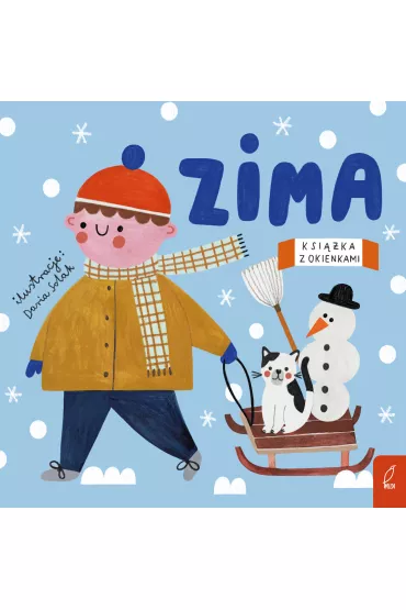 Zima. Ksi��ka z okienkami