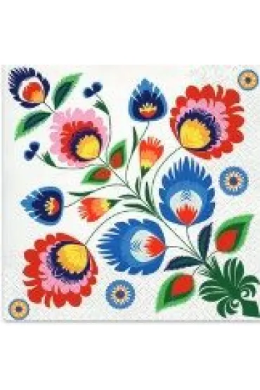 Paw Serwetki Folk 33x33 cm