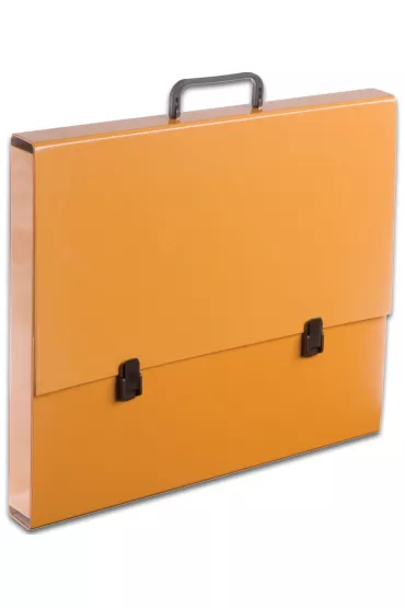 Penmate Teczka z r�czk� A3 pomara�czowy 5 cm