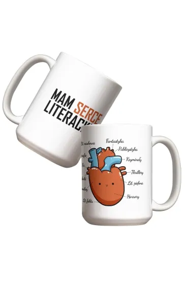 Molom Kubek - Mam serce literackie 440ml