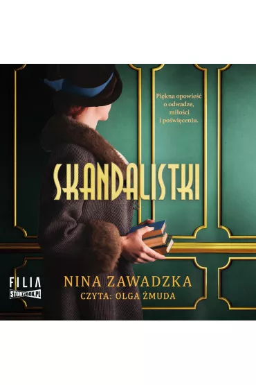 Audiobook CD mp3 skandalistki - Nina  Zawadzka