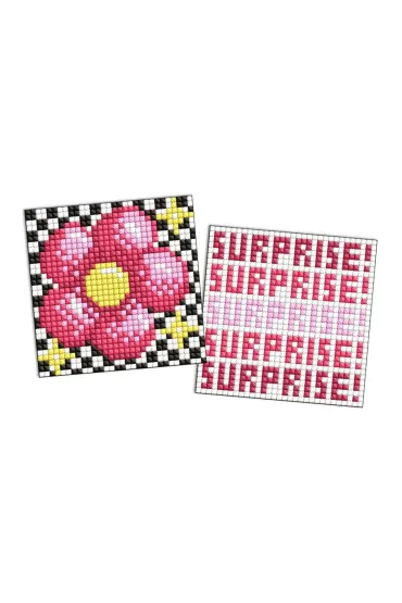 Diamentowa mozaika na magnes - LOL Kwiat 9x9cm Ideyka
