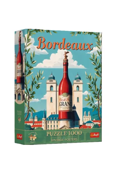 Puzzle 1000 Premium Plus Bordeaux, Francja TREFL
