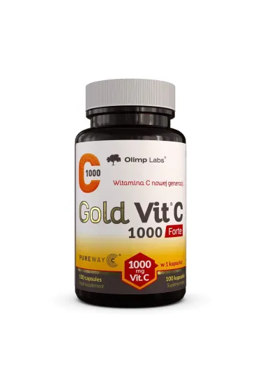 Olimp Labs Gold Vit-C 1000 Forte suplement diety 100 kaps.