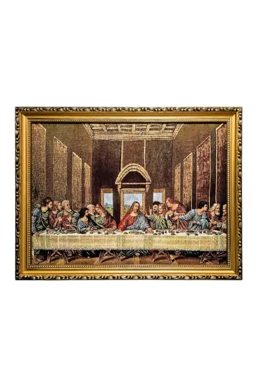 Obraz Haftowany Ostatnia Wieczerza 32x42cm