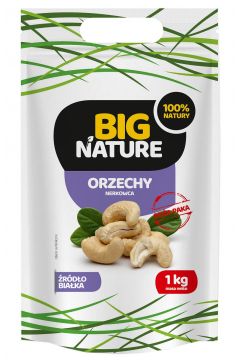 Big Nature Orzechy nerkowca cae Dua Paka 1 kg