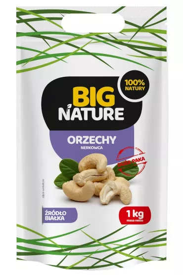 Big Nature Orzechy nerkowca ca�e Du�a Paka 1 kg