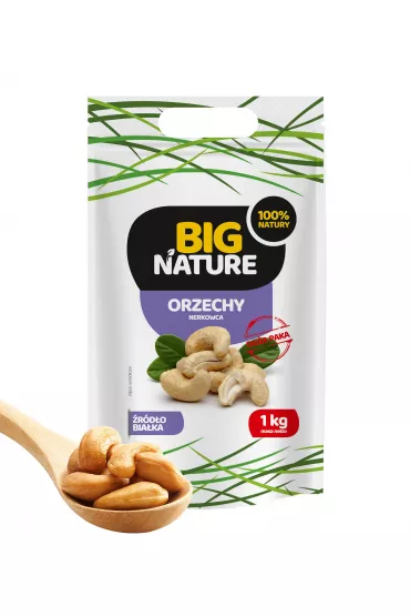Big Nature Orzechy nerkowca ca�e Du�a Paka 1 kg