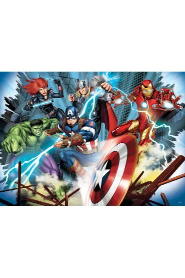 Puzzle 150 el. MaxiFloor Marvel Avengers Lisciani