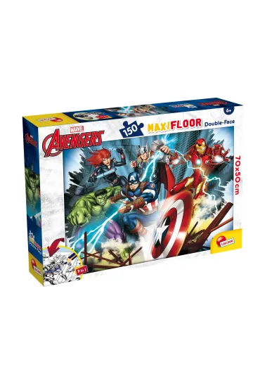 Puzzle 150 el. MaxiFloor Marvel Avengers Lisciani