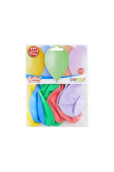 Godan Balony Premium Hel delikatne kolory 13 cali