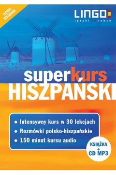 Hiszpaski Superkurs Nowe wyd kurs+rozmwki+au