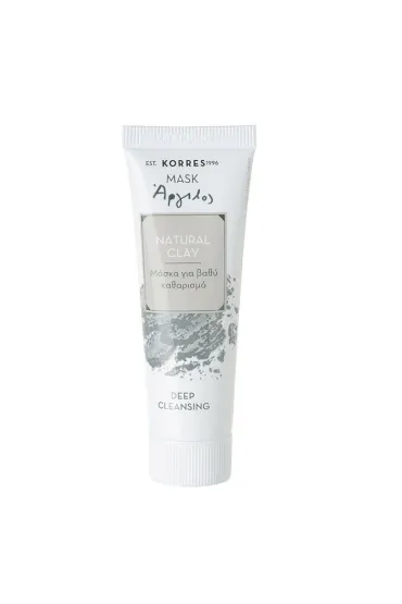Korres Beauty Shots Natural Clay Deep Cleansing Mask oczyszczaj�ca maska do twarzy z glink� 18 ml