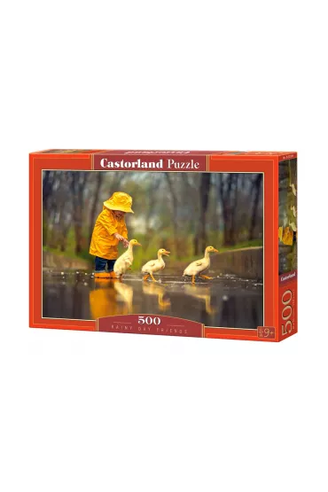 Puzzle 500 el. Rainy Day Friends Castorland