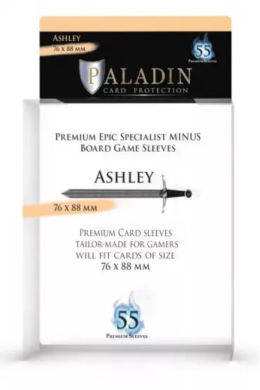 Board&Dice Koszulki na karty Paladin - Ashley 76x88 mm 55 szt.