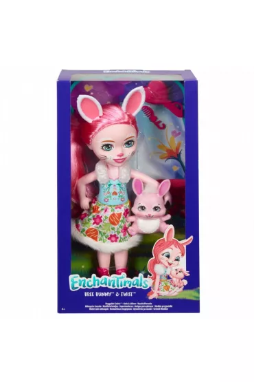 Enchantimals Du�a lalka + zwierz�tko FRH52 Mattel