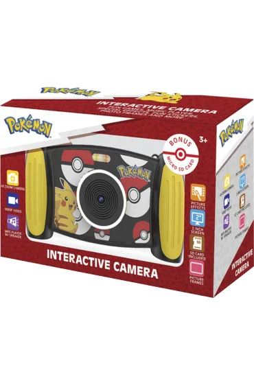 Kamera Interaktywna Pokemon 1080p MP3 player SD card POKC3000 KIDS EUROSWAN