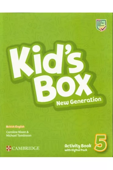 Kid's Box New Generation. Level 5. Activity Book with Digital Pack. British English - Caroline Nixon, Michael Tomlinson