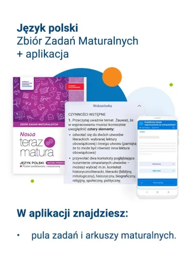 Nowa Teraz matura. J�zyk polski. Zbi�r zada� maturalnych. Matura pisemna. Poziom podstawowy i rozszerzony. Do matury 2026 - Katarzyna Nowak, Hanna Moszcze�ska, Marianna Gutowska, Zofia Ko�os, Anna Poli�ska, Ma�gorzata  Matecka, Agata Karolczyk-Kozyra, Ma�gorzata S�awicka, Joanna Drozd, Izabela Deptu�a