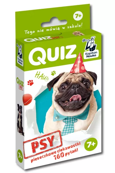 Kapitan Nauka. Quiz. Psy 7+ - Mateusz  K�sy