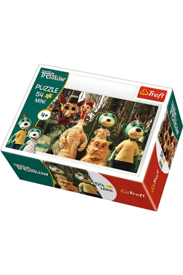 Puzzle mini 54 el. Rodzina  ik�w 2 Trefl