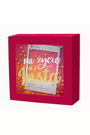 Skarbonka �ycie jak z insta Kukartka