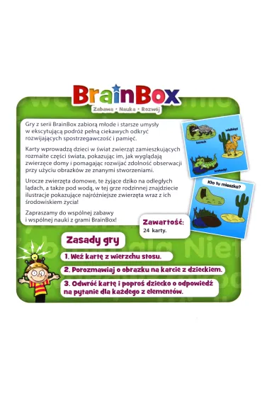 BrainBox. Poznaj� domy zwierz�t Rebel - Wyatt Gary