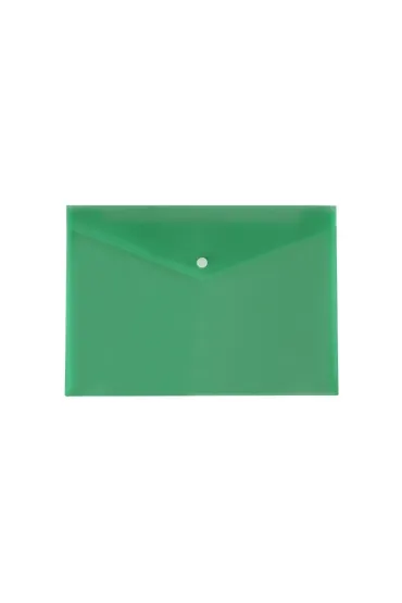 Teczka kopertowa A4 PP satyna zielona BIURFOL TKS-01-02
