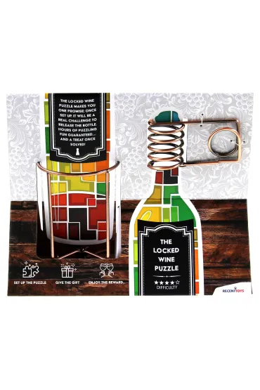 The Locked Wine Puzzle. �amig��wka 4/5 Recent Toys