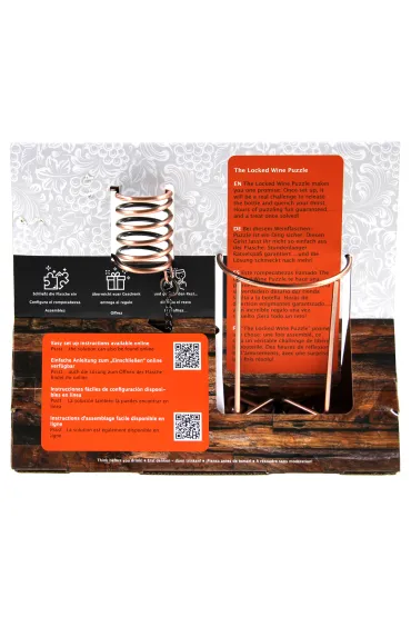 The Locked Wine Puzzle. �amig��wka 4/5 Recent Toys