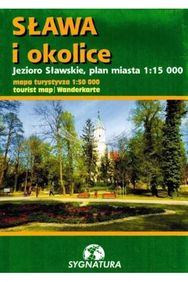 Mapa - S�awa i okolice 1:15 000