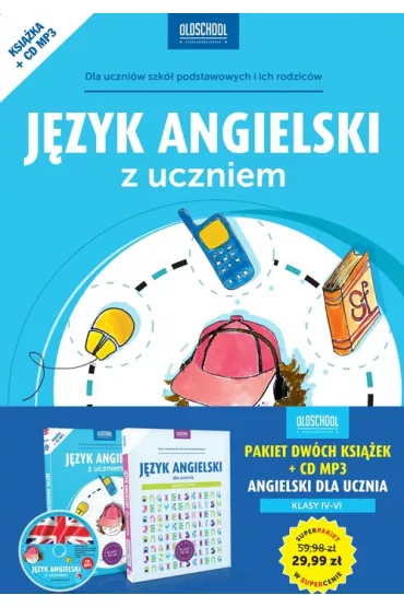 Pakiet Jzyk angielski z uczniem. Klasy 4-6: 2 ksiki, pyta CD