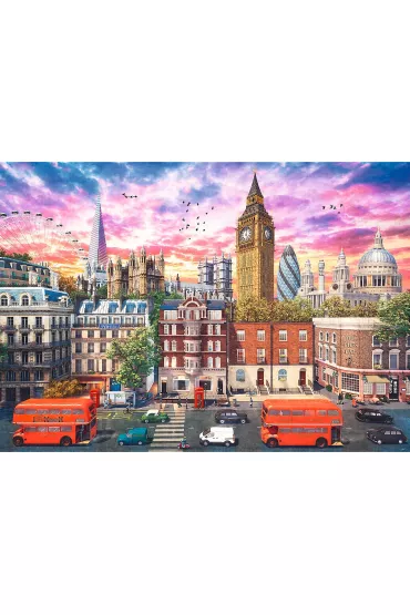 Puzzle 4000 el. Spacer po Londynie Trefl
