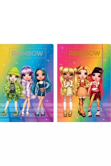 Teczka z gumk� A4 Rainbow High