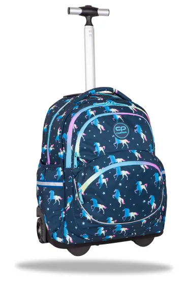 Plecak 2-komorowy na k�kach Coolpack blue unicorn