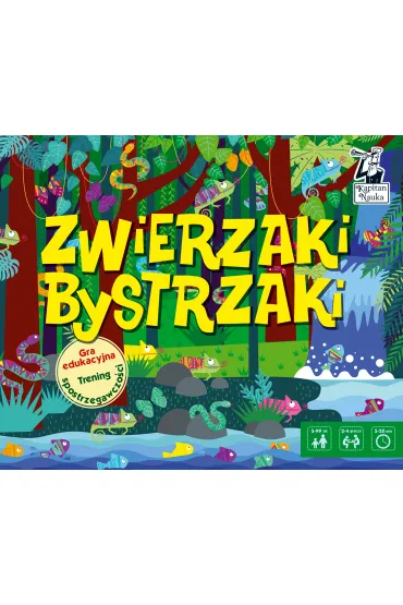 Gra edukacyjna Zwierzaki bystrzaki