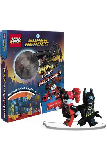 Ksi��eczka LEGO DC Comics Super Heroes.  Batman Kontra Harley Quinn Z ALB-6450