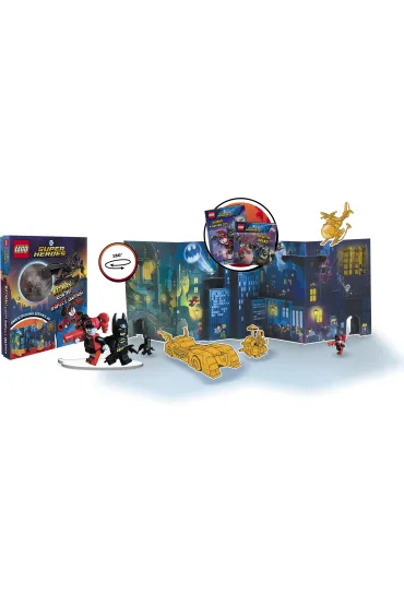 Ksi��eczka LEGO DC Comics Super Heroes.  Batman Kontra Harley Quinn Z ALB-6450