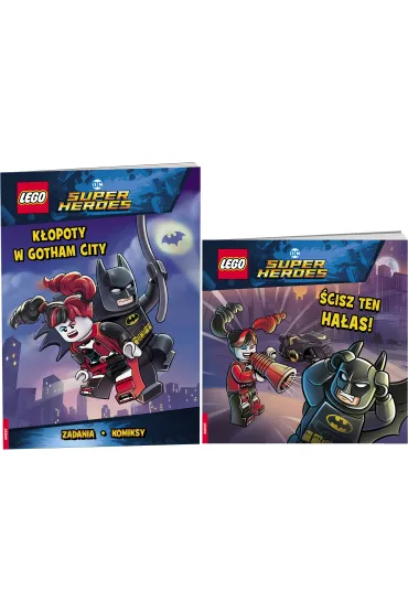 Ksi��eczka LEGO DC Comics Super Heroes.  Batman Kontra Harley Quinn Z ALB-6450