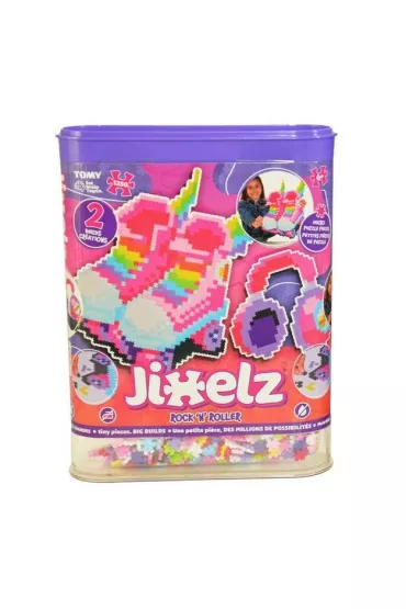 Puzzle 1250 el. Pixelki Jixelz - Rock `n` Rolki Fat Brain Toy Co