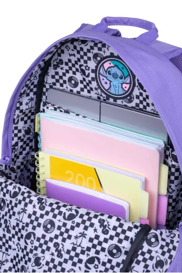 Patio Plecak m�odzie�owy Disney Fashion Scout Pro Stitch Purple