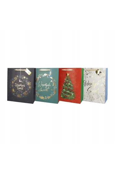 incood. Torba prezentowa 11x14 �wi�ta hot stamp mix