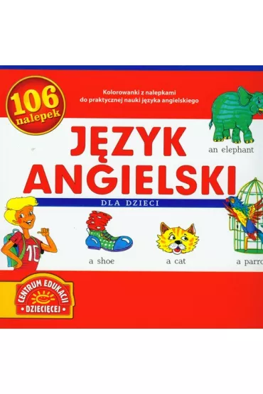 J�zyk angielski dla dzieci (z nalepkami)