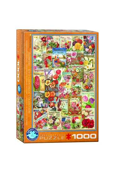 Puzzle 1000 el. Nasiona kwiat�w Eurographics