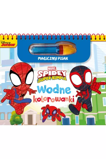 Marvel Spidey i Super-kumple. Wodne kolorowanki. Magiczny pisak