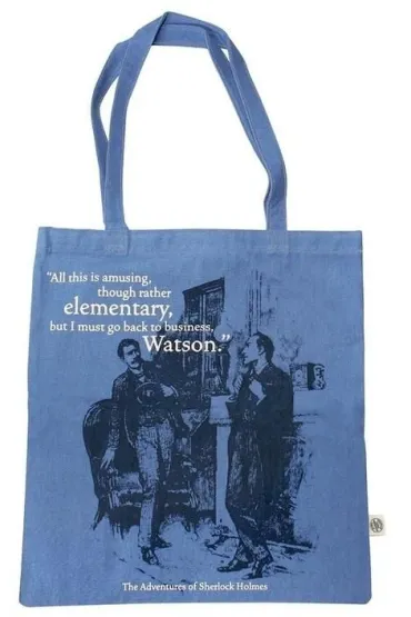 Pulteney Press Torba bawe�niana Sherlock Holmes