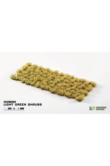 Gamers Grass: Light Green Shrubs